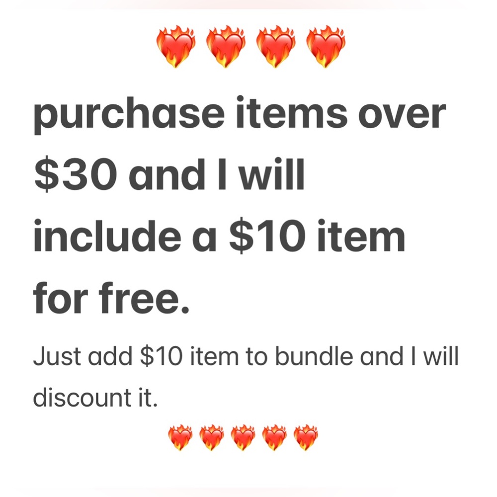 ❤️‍🔥Free item with purchase ❤️‍🔥